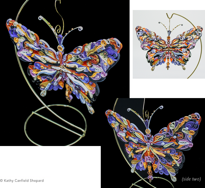 Quilled Treasures - Butterfly (No. 3)