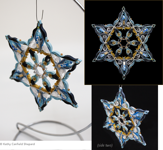 Quilled Treasures - Star of David (No. 2)