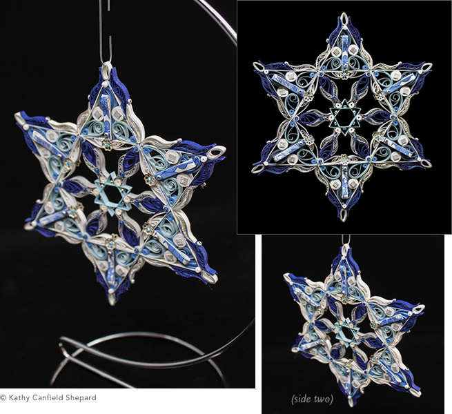 Quilled Treasures - Star of David (No. 3)