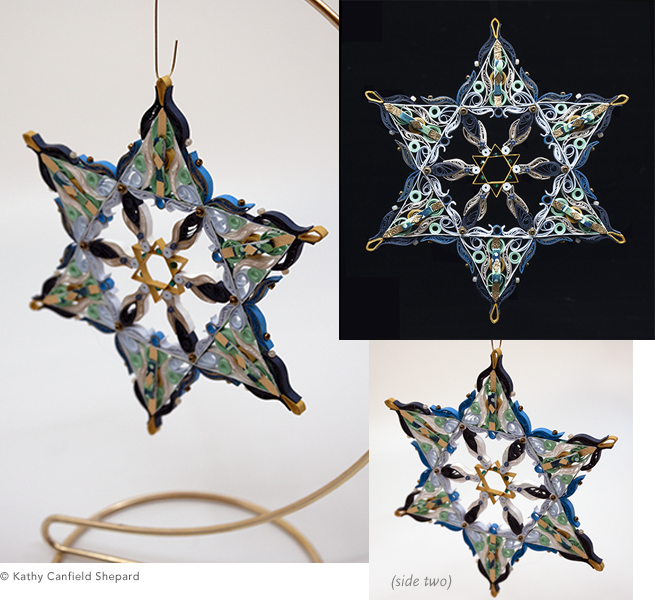 Quilled Treasures - Star of David (No. 4)