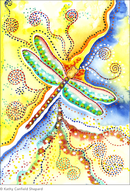 Dragonfly Watercolor