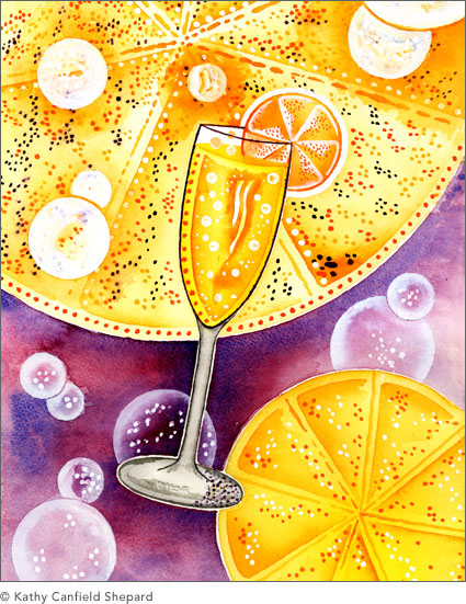 Colorful Cocktails Watercolor