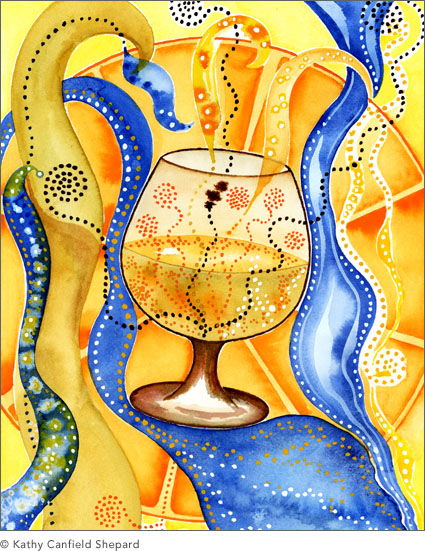 Colorful Cocktails Watercolor